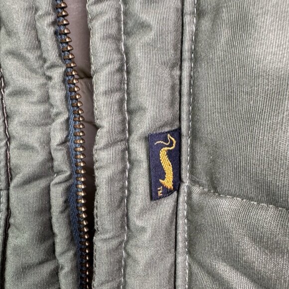 VTG Duxbak Aircel 90s USA Talon Zipper Vest Western Puffer Jacket Coat Green M - Picture 4 of 10